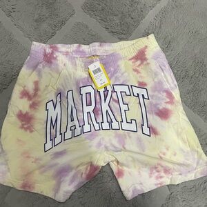 Tie-Dye Market Shorts